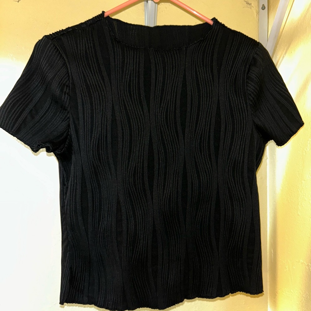 Black dress shirt